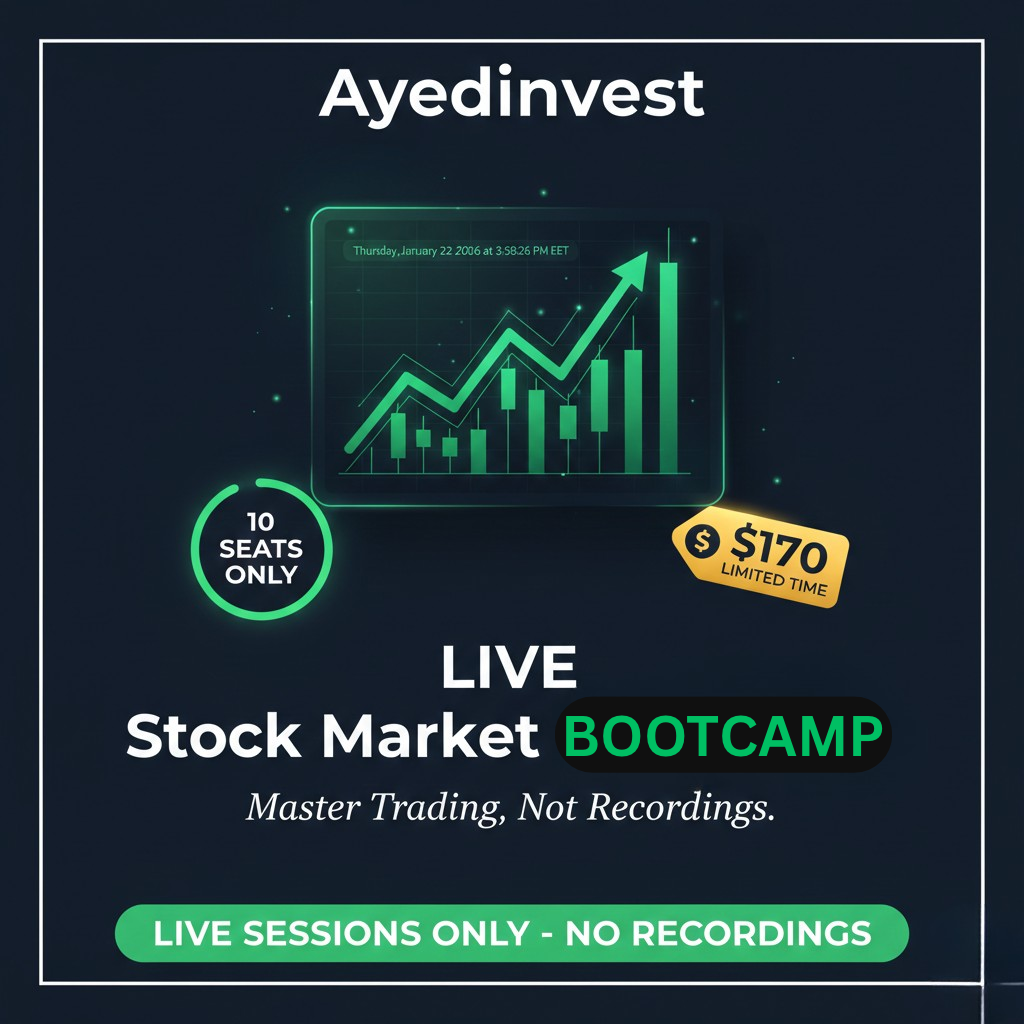 LIVE Stock Market BOOTCAMP Master Trading
